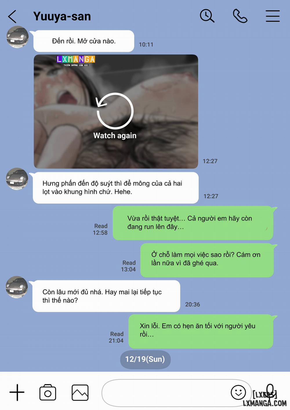 I Only Intended to Peek Through my Girlfriend's Phone 1 2 trang 87