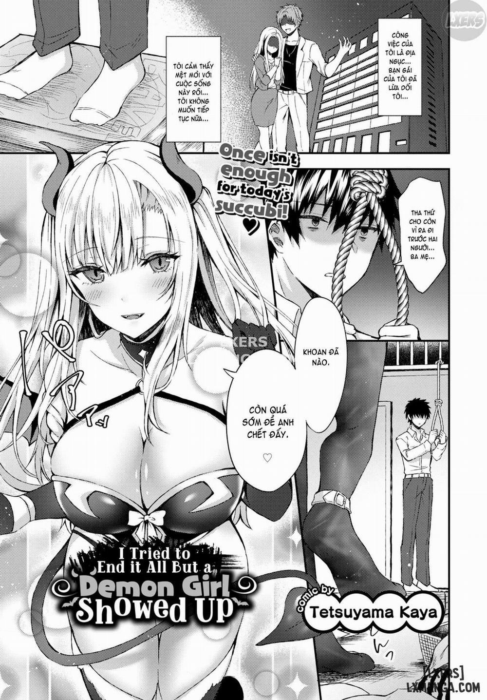 I Tried to End it All But a Demon Girl Show Up Oneshot trang 0