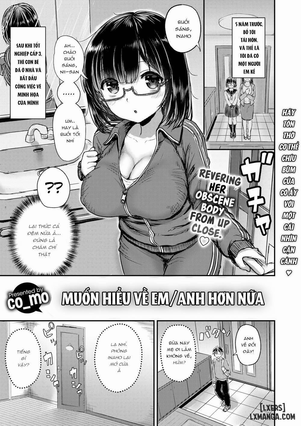 I Wanted to Know More About You Oneshot trang 0