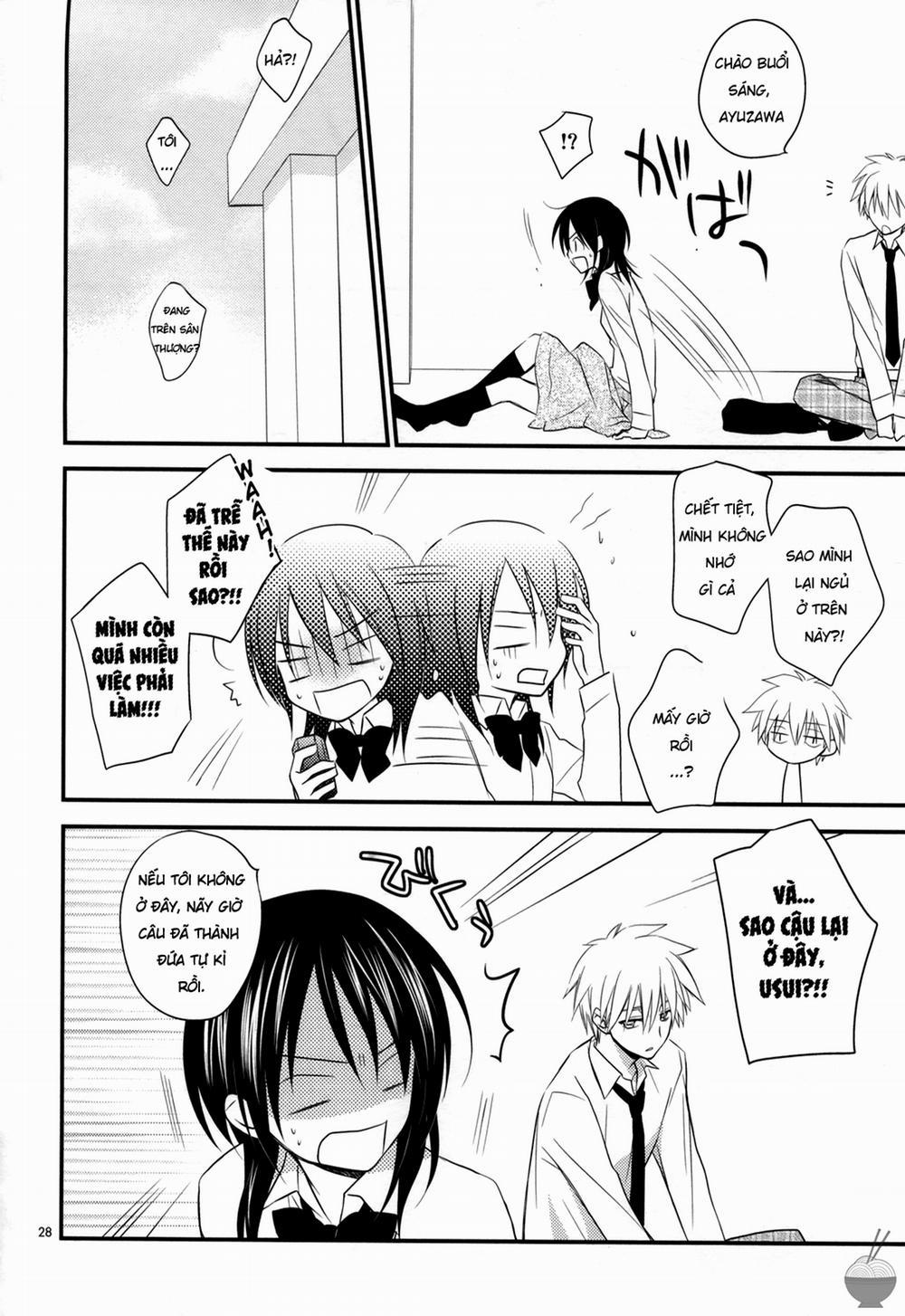 Ice and Bloomy Day (Kaichou wa Maid-Sama!) Chương Oneshot Trang 28