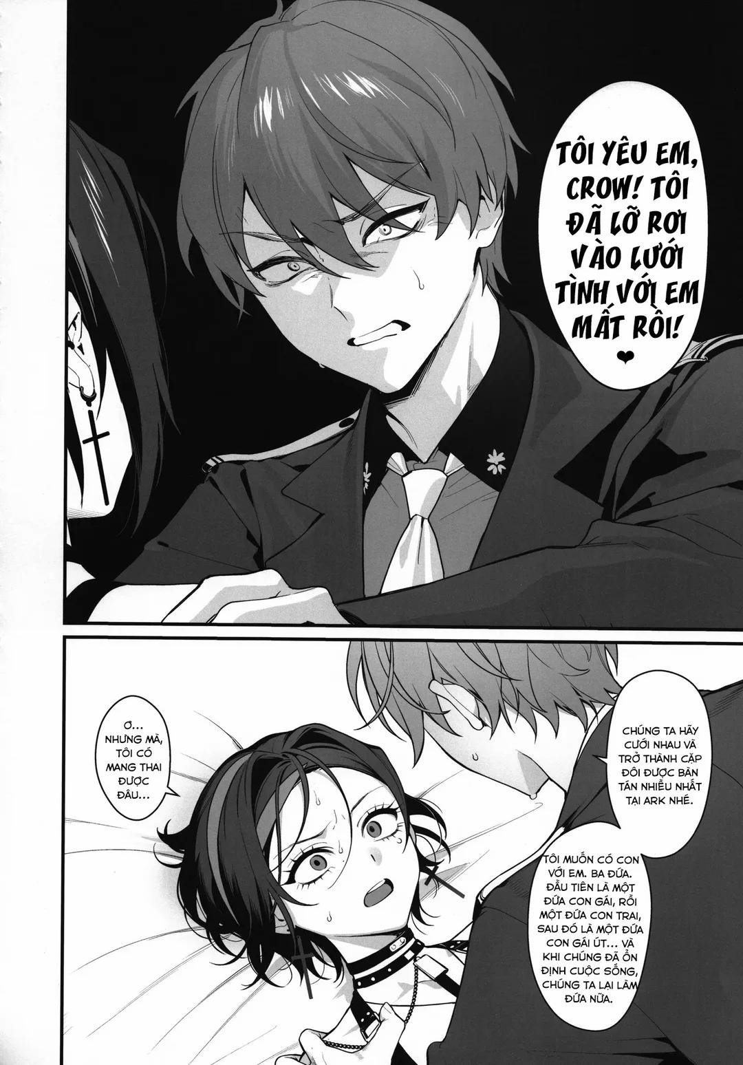 Icha Love Sex Shinai to Derarenai Heya Oneshot trang 6