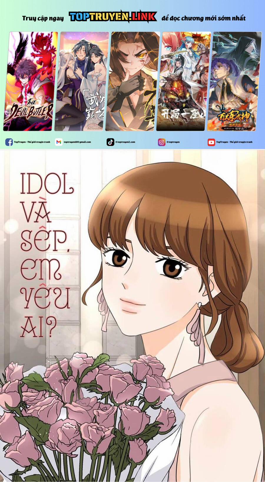 Idol Và Sếp, Em Yêu Ai? Chương 100 Trang 1