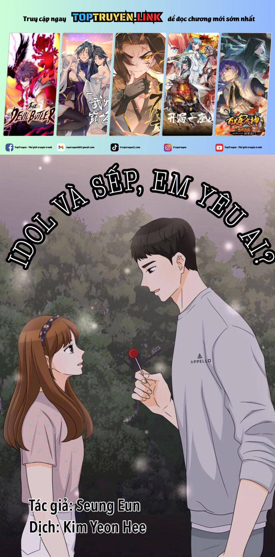 Idol Và Sếp, Em Yêu Ai? Chương 101 Trang 1