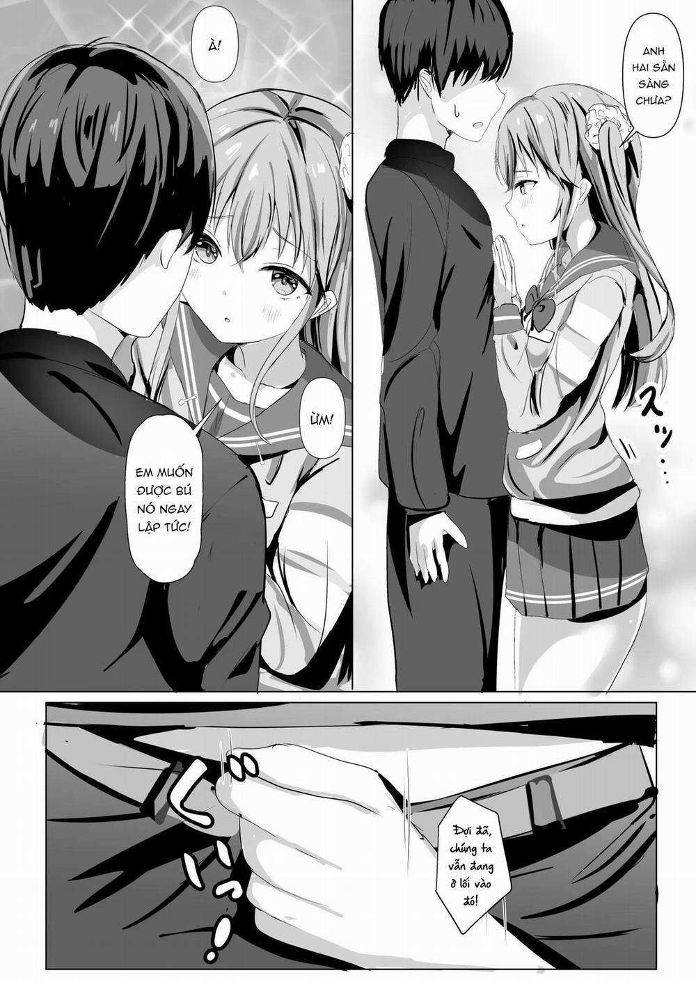 Imouto ga Seishi no Kansatsu o Yamete Kurenai Oneshot nứng trang 6