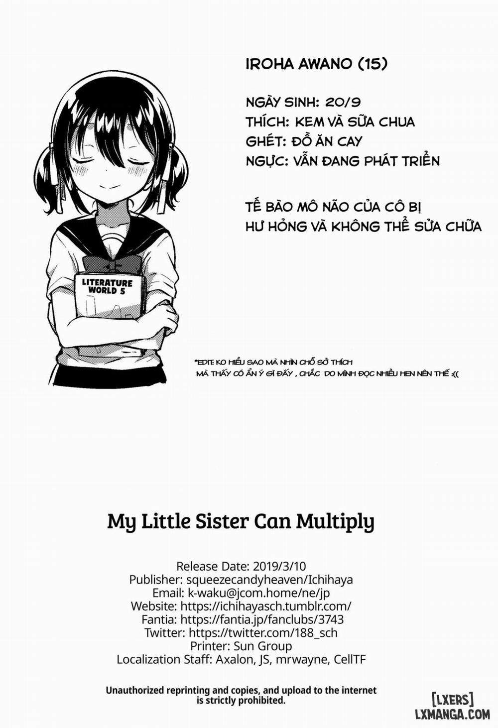 Imouto wa Kakezan ga Dekiru Oneshot trang 28