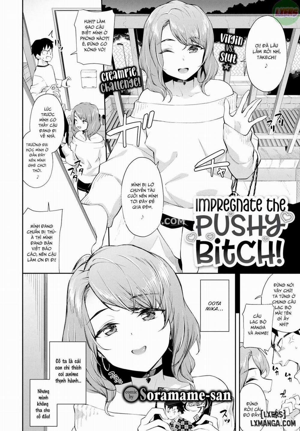 Impregnate the Pushy Bitch Oneshot trang 1