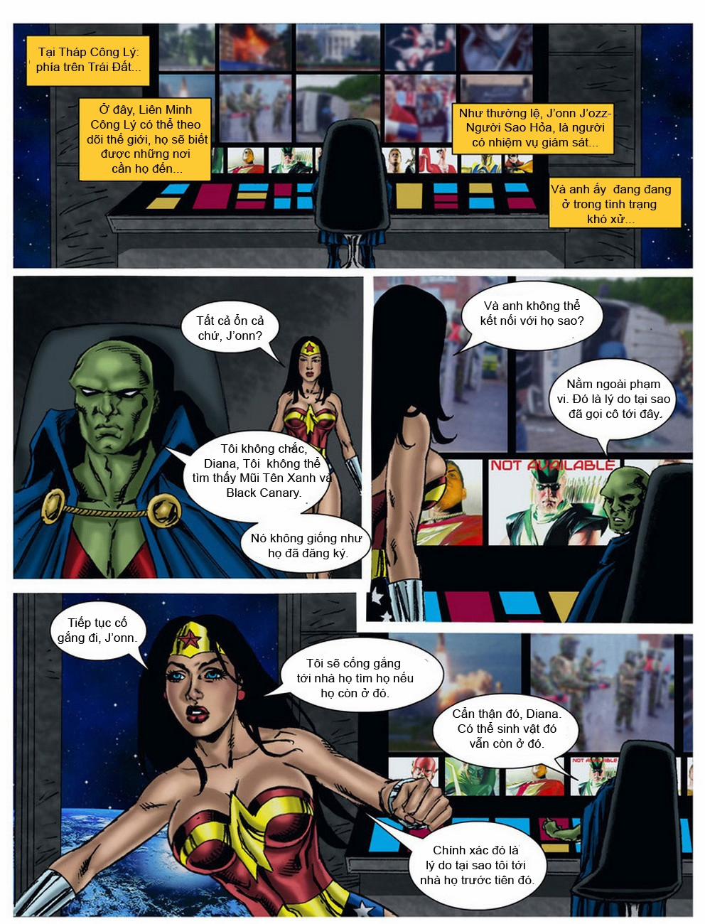 In The Clutches Of The Predator (Wonder Woman) -Full Color Chương 3 Trang 12