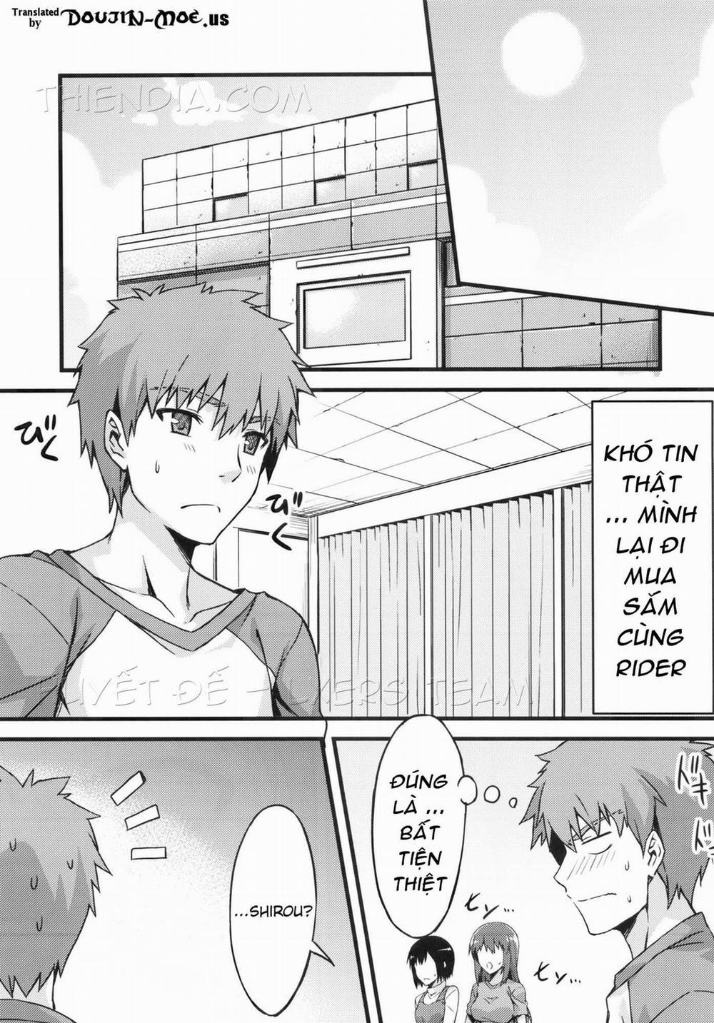 In the Dressing Room with Rider-san (Fate Stay Night) Chương Oneshot Trang 5