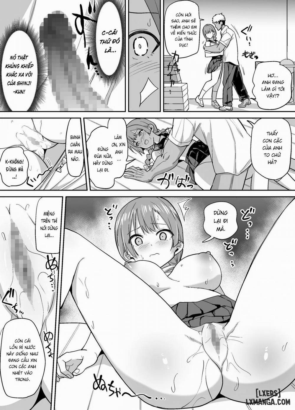 Inaka de wa Kawaii Kanojo wo Furyou no Senpai ni Netorare Chương Oneshot Trang 10