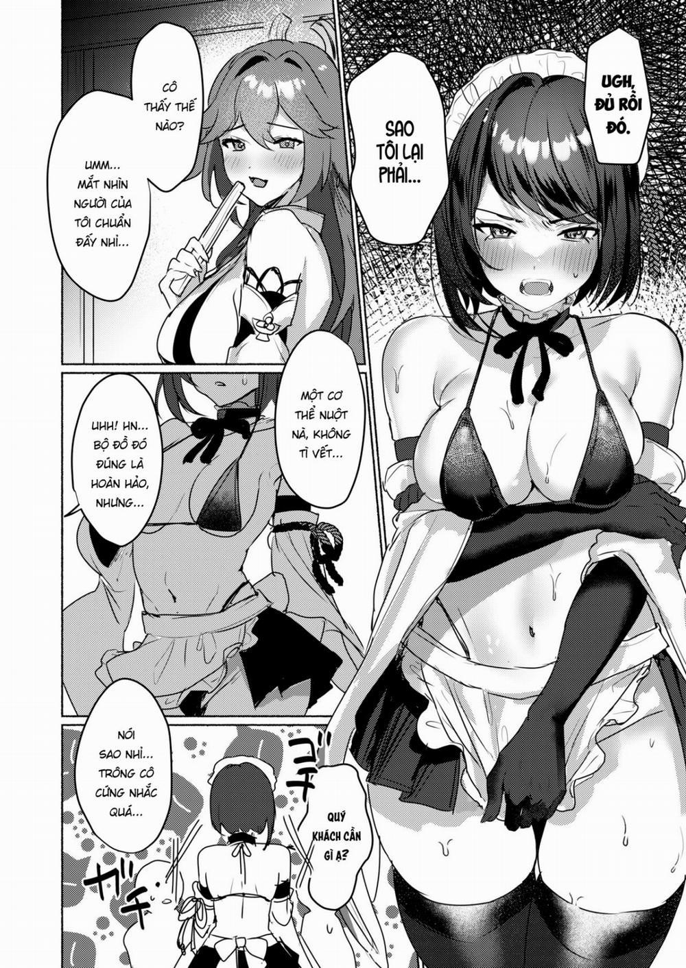 Inazuma Clumsy Maid Chaya ~Cosplay Sex With The Unusually Horny Maids Chương Oneshot Trang 17