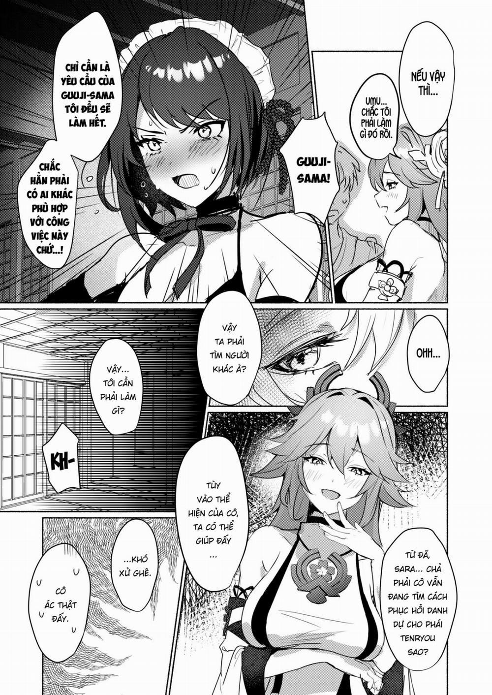 Inazuma Clumsy Maid Chaya ~Cosplay Sex With The Unusually Horny Maids Chương Oneshot Trang 18