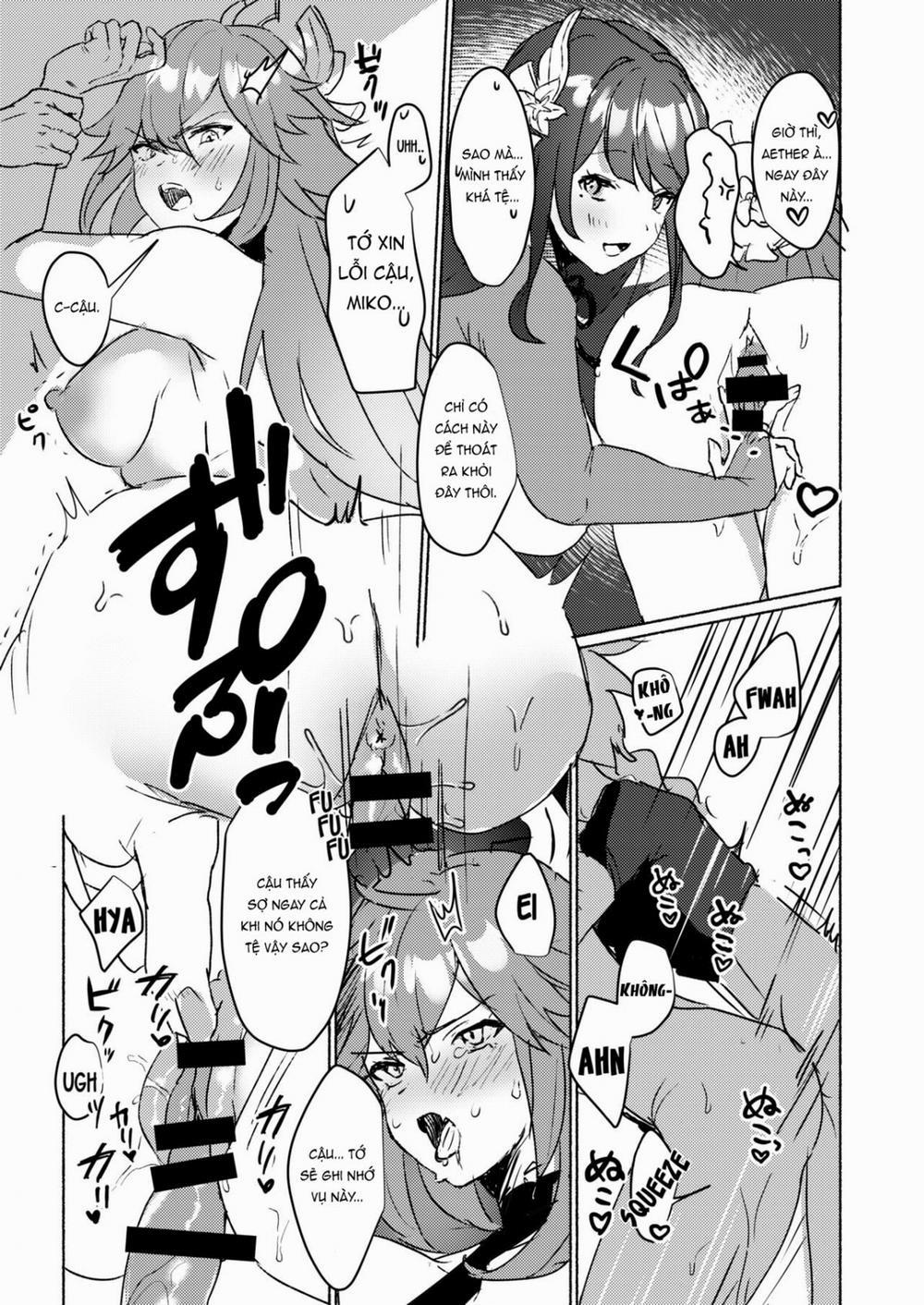 Inazuma Triumvirates and the F**k or Die Domain Oneshot trang 14