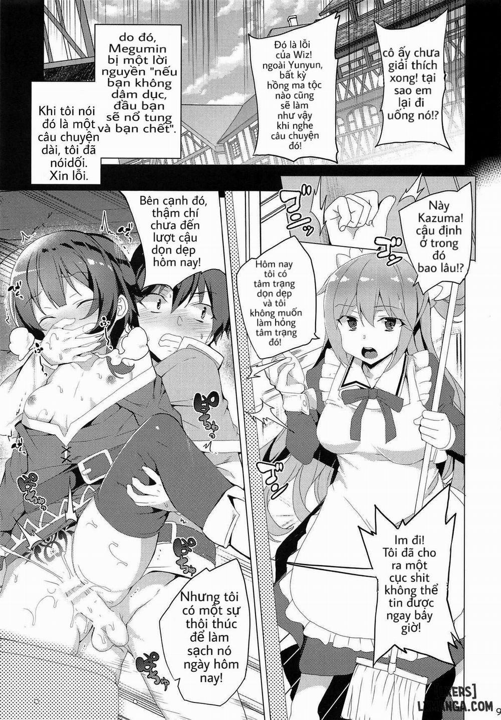 Inmon Megumin - Crotch Tattoo Megumin Oneshot trang 8