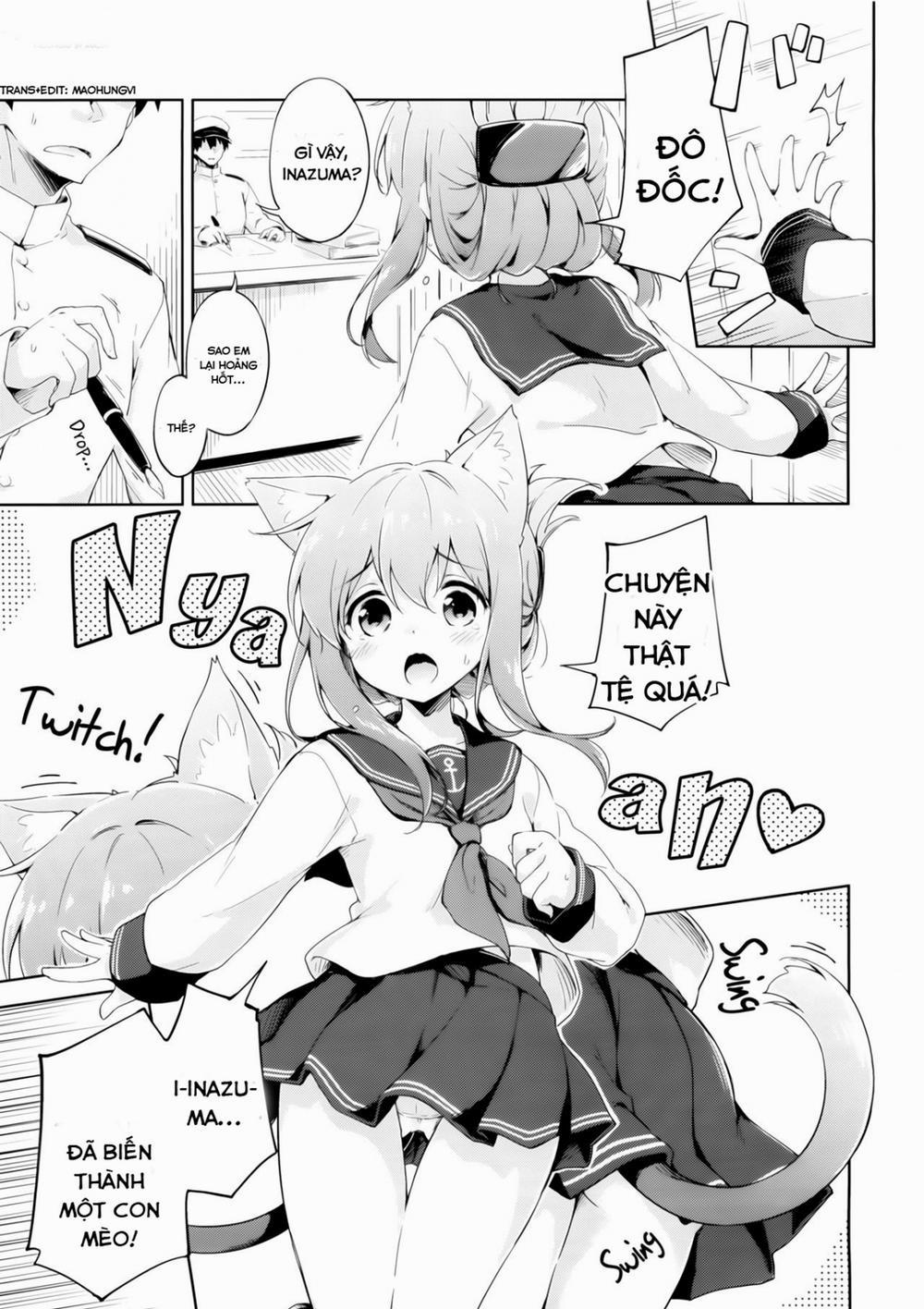 Inyaduma wa Hatsujouki - Inyaduma is in Estrus (Kantai Collection -KanColle-) Chương Oneshot Trang 2