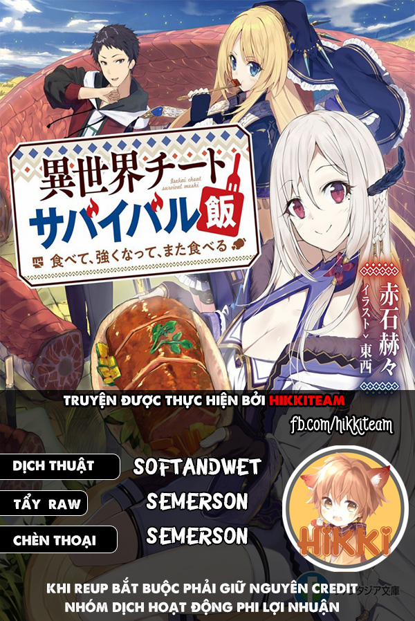 Isekai Cheat Survival Meshi Chương 10 Trang 1