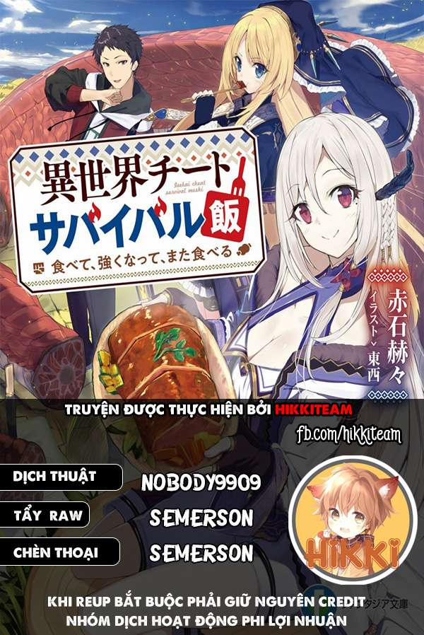 Isekai Cheat Survival Meshi Chương 7 Trang 1