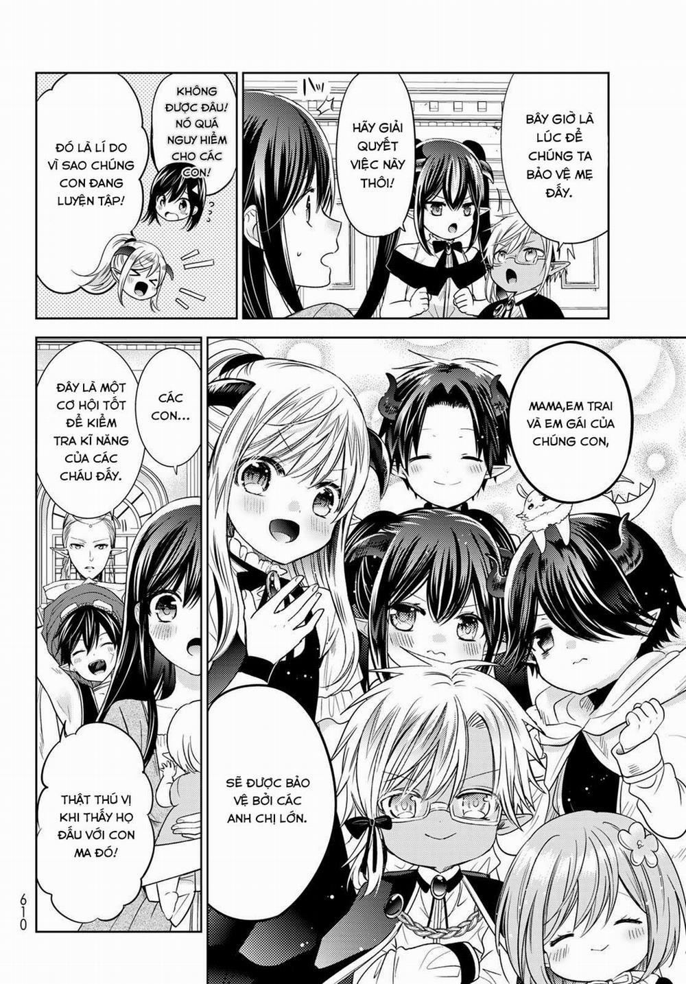 Isekai De Saikyo Mao No Kodomotachi No Mama Ni Natchaimashita 28 trang 24