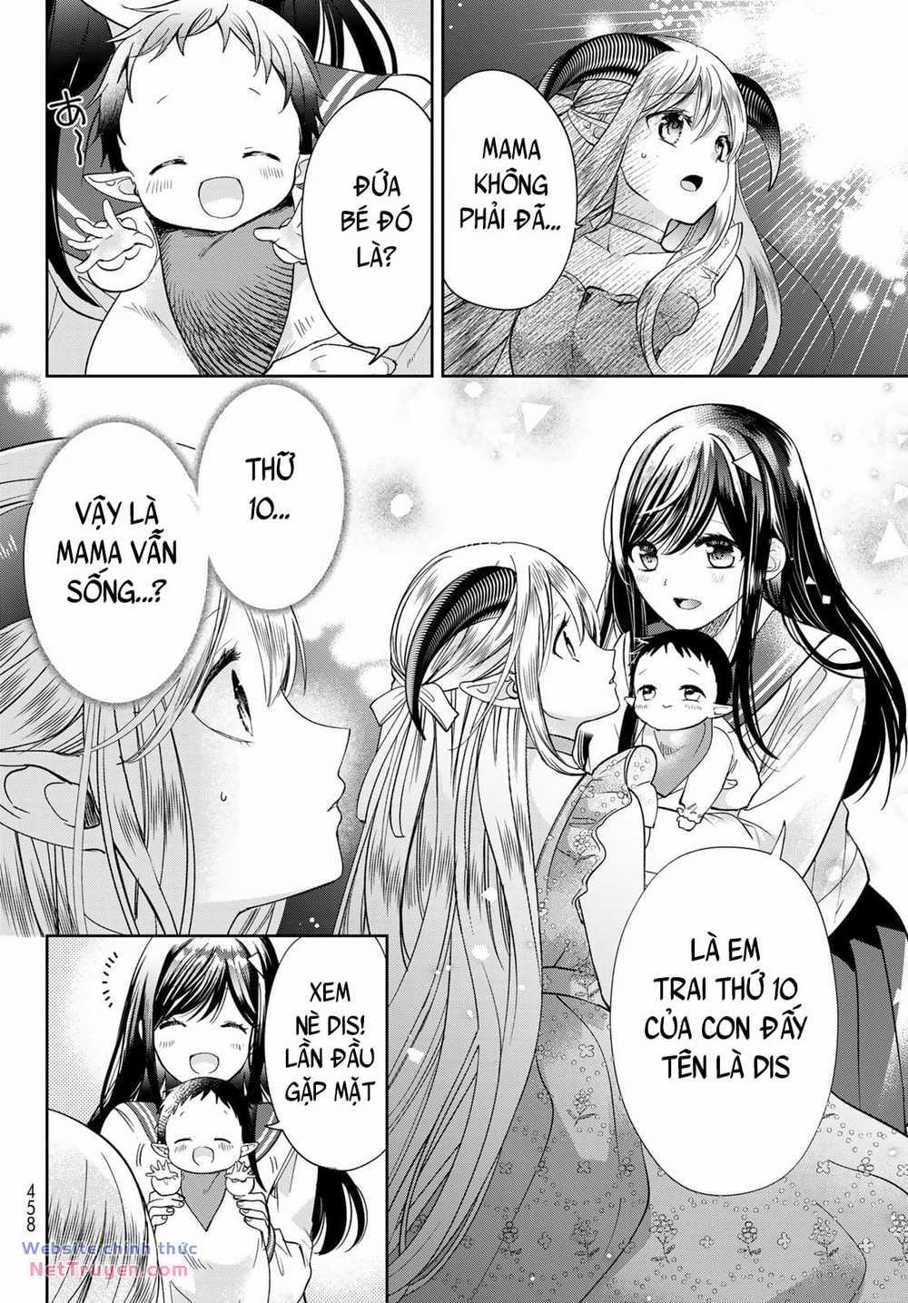 Isekai De Saikyo Mao No Kodomotachi No Mama Ni Natchaimashita 40 trang 34