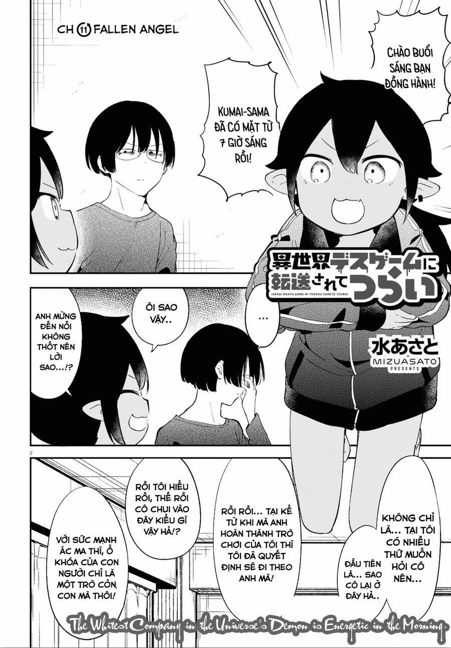 Isekai Death Game Ni Tensou Sarete Tsurai 11 trang 2