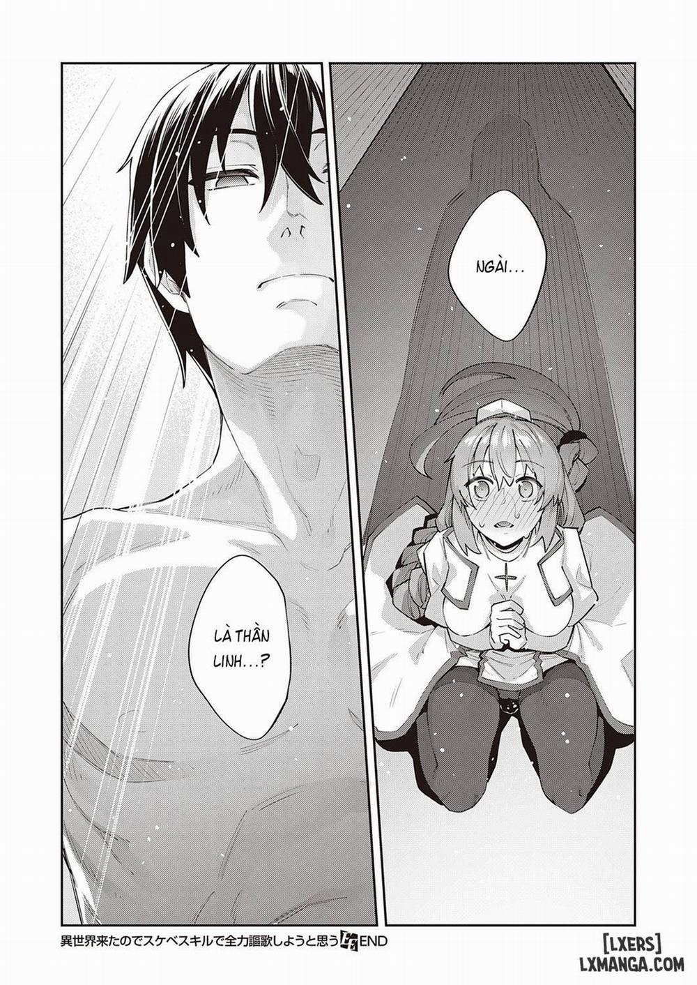 Isekai Kitanode Sukebe Skill de Zenryoku Ouka Siyouto Omou 1 Bị isekai do quay tay quá độ, tôi tiếp tục được nữ thần dị giới ban phước cho thằng em rồi... chịch luôn bả. trang 35