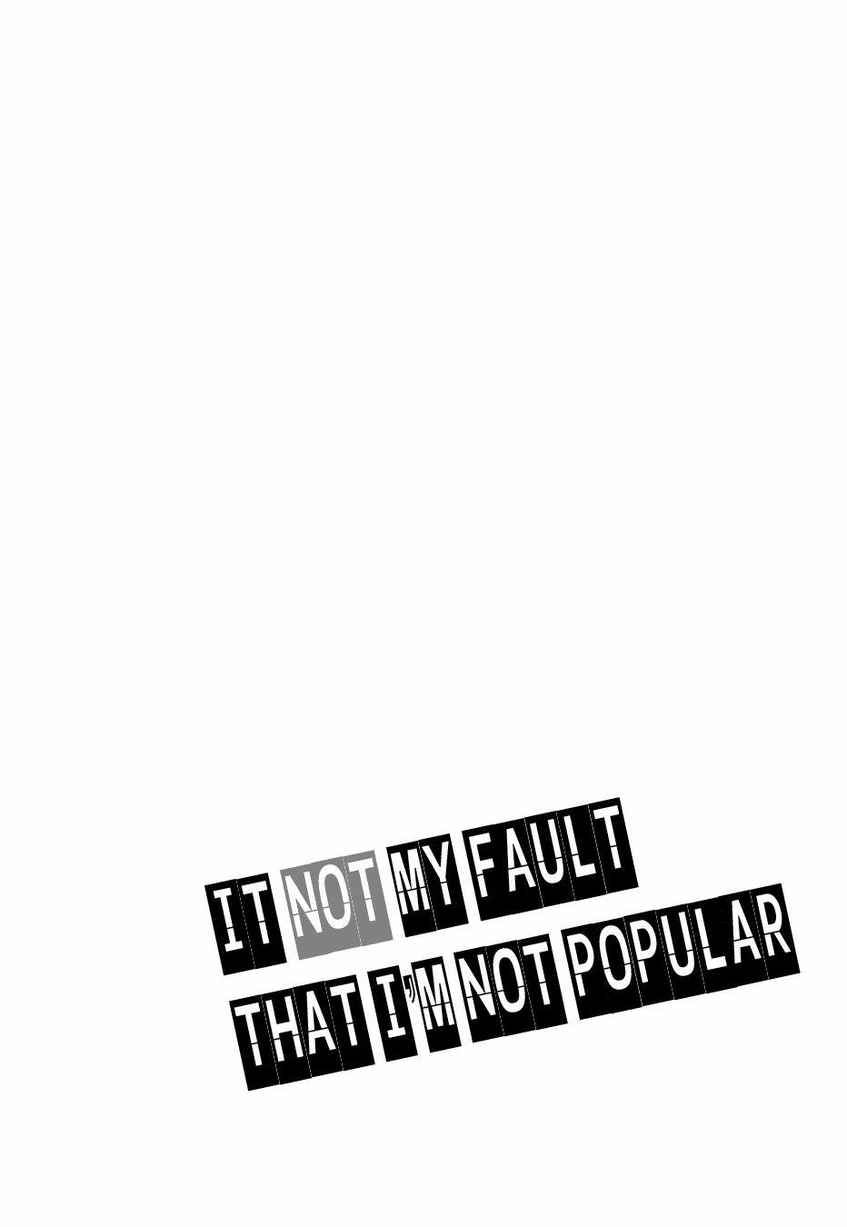 It’S Not My Fault That I’M Not Popular! 3 trang 13