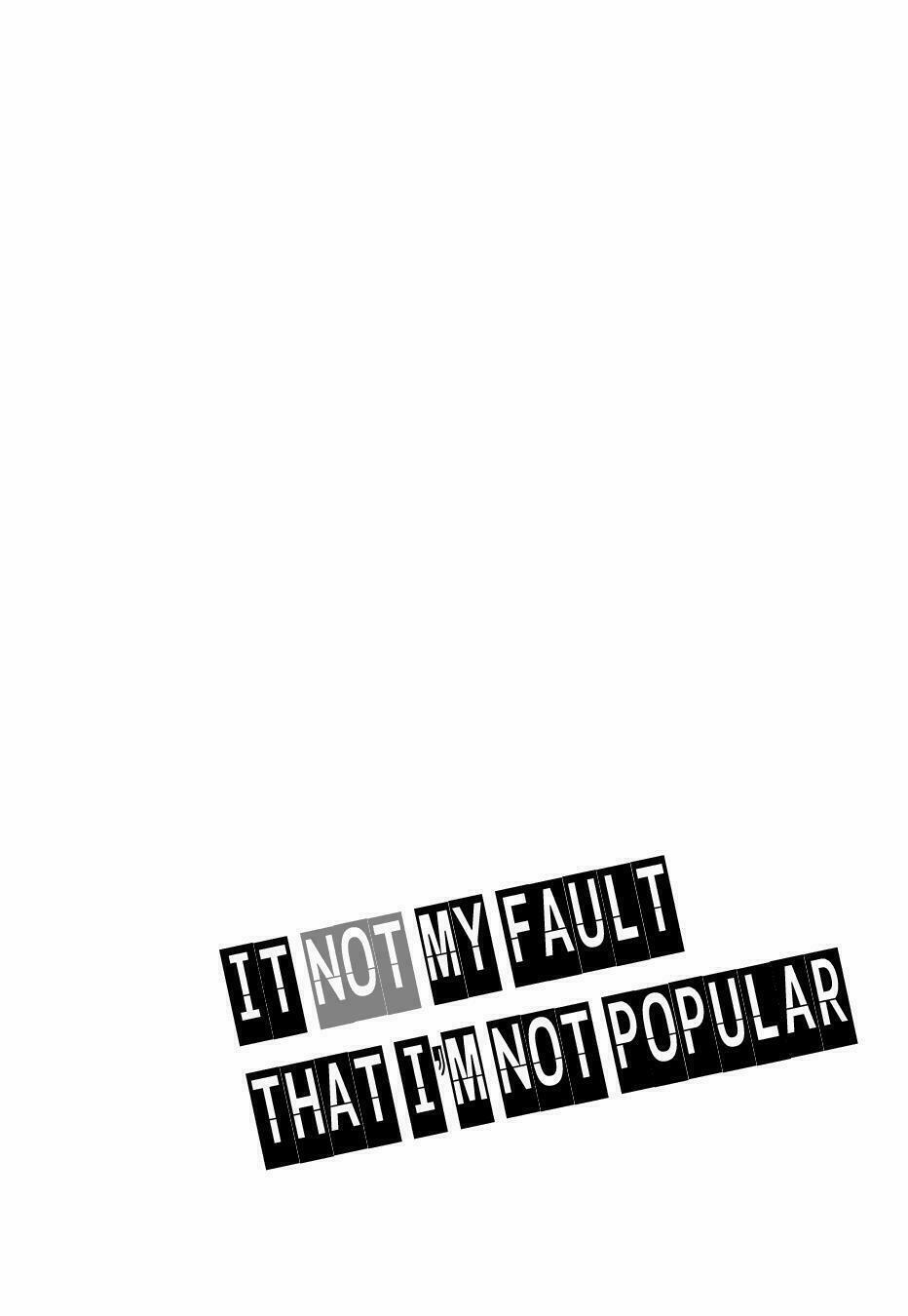 It’S Not My Fault That I’M Not Popular! 8 trang 13