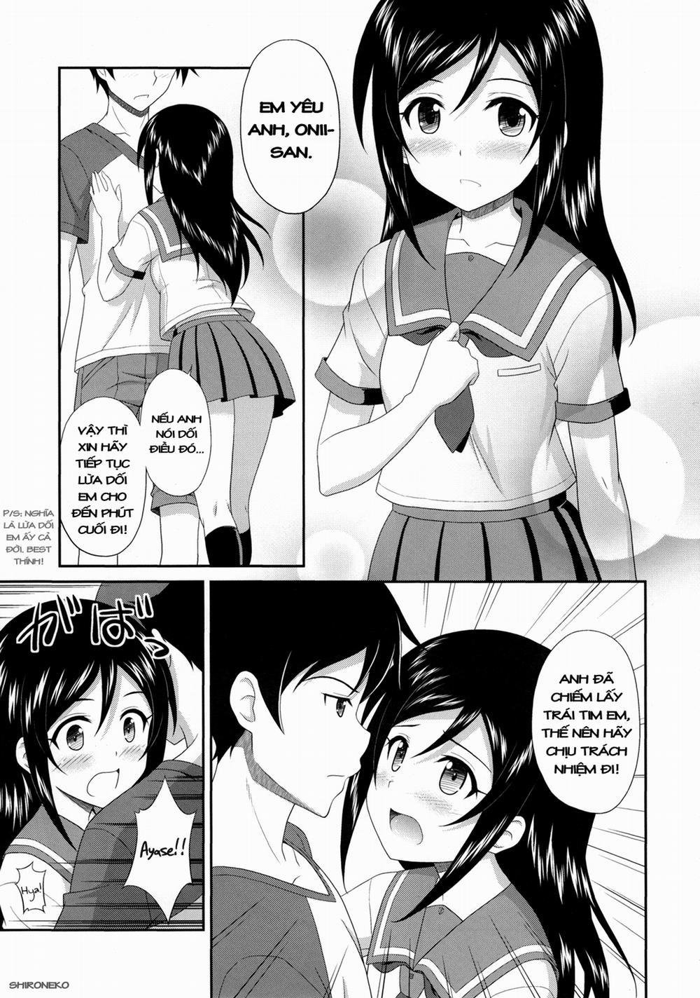 Itoshii Ore no Tenshi ga Maji Tenshi (Ore no Imouto ga Konnani Kawaii Wake ga Nai) Chương Oneshot Trang 7