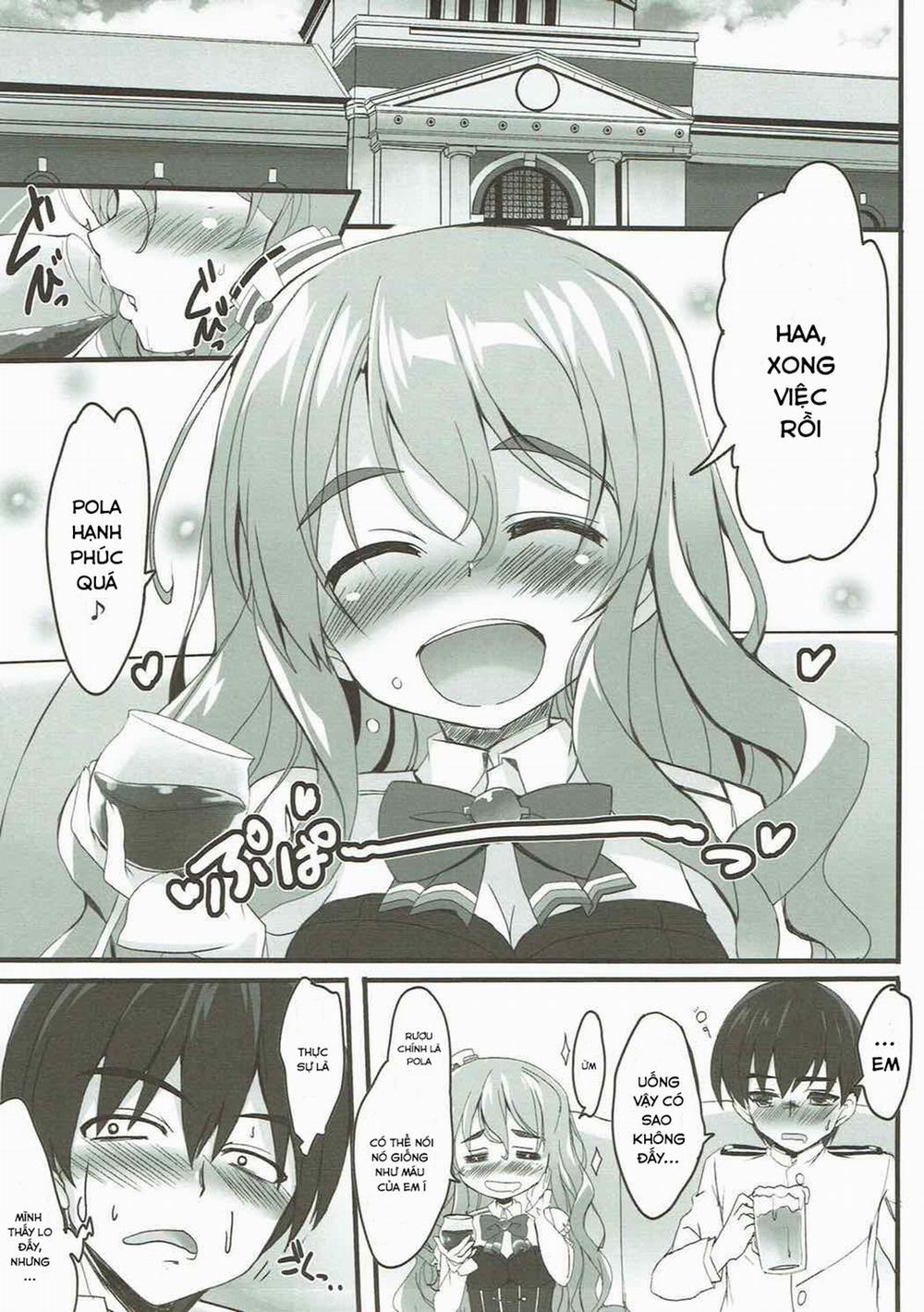 Iwanakute mo Tsutawaru Are wa Sukoshi no Sake Da!! (Kantai Collection -KanColle-) Oneshot trang 4