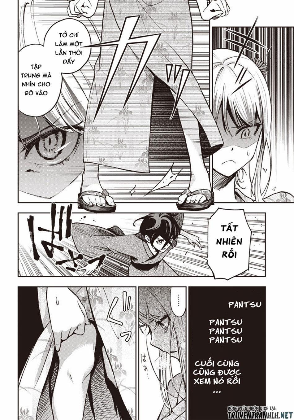 Iya Na Kao Sarenagara Opantsu Misete Moraitai 4 trang 15