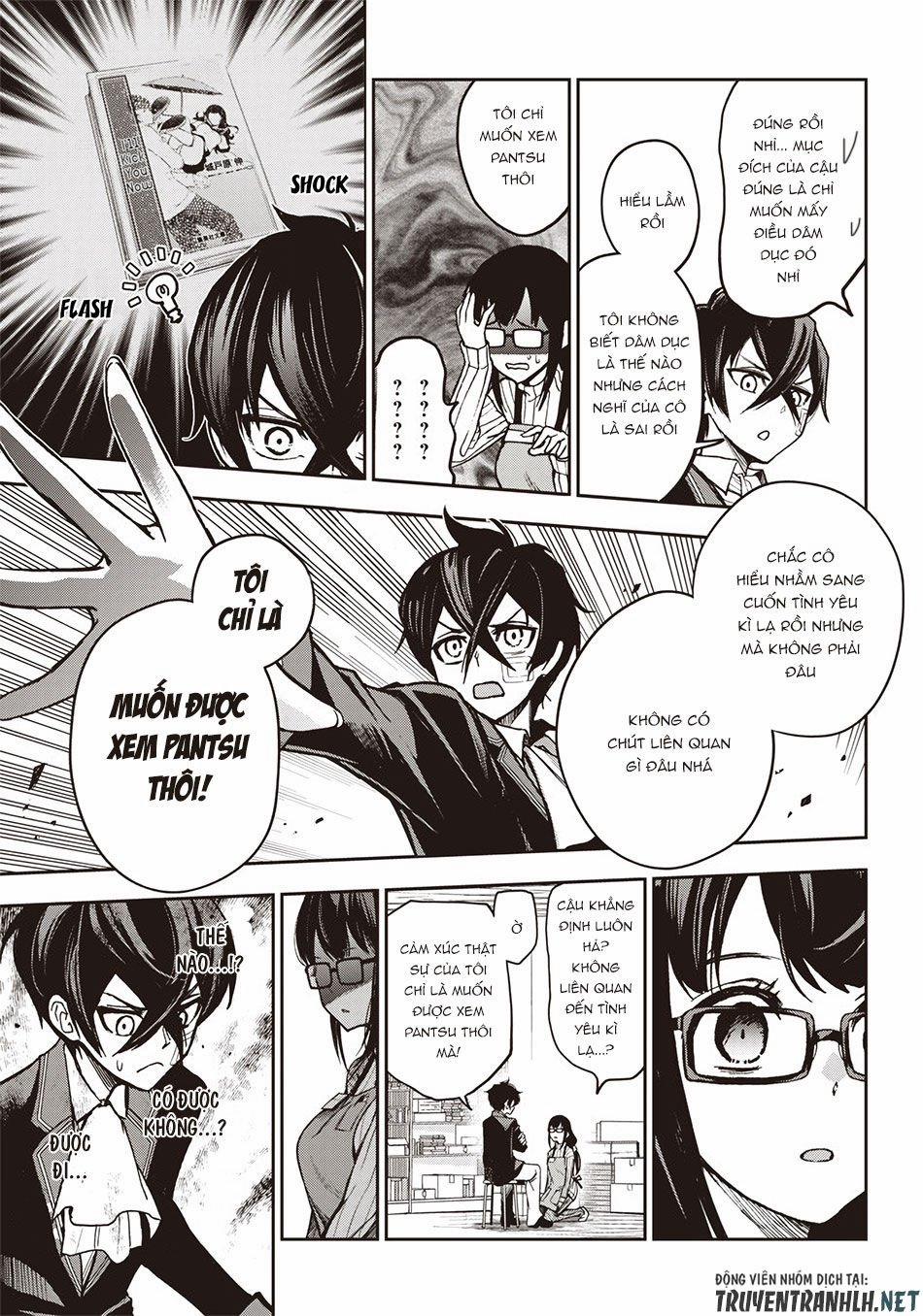 Iya Na Kao Sarenagara Opantsu Misete Moraitai 8 trang 15