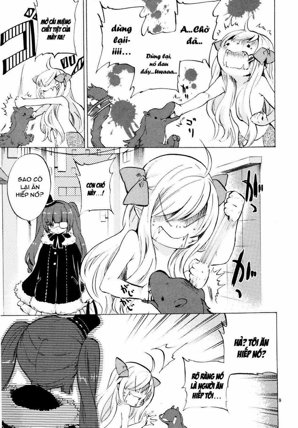 Jashin-Chan Dropkick 21 trang 9