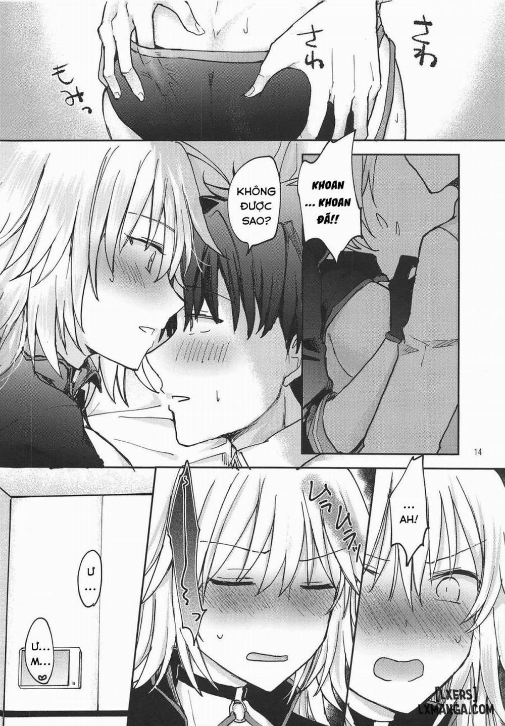Jeanne Alter-chan ni Onegai Oneshot trang 12