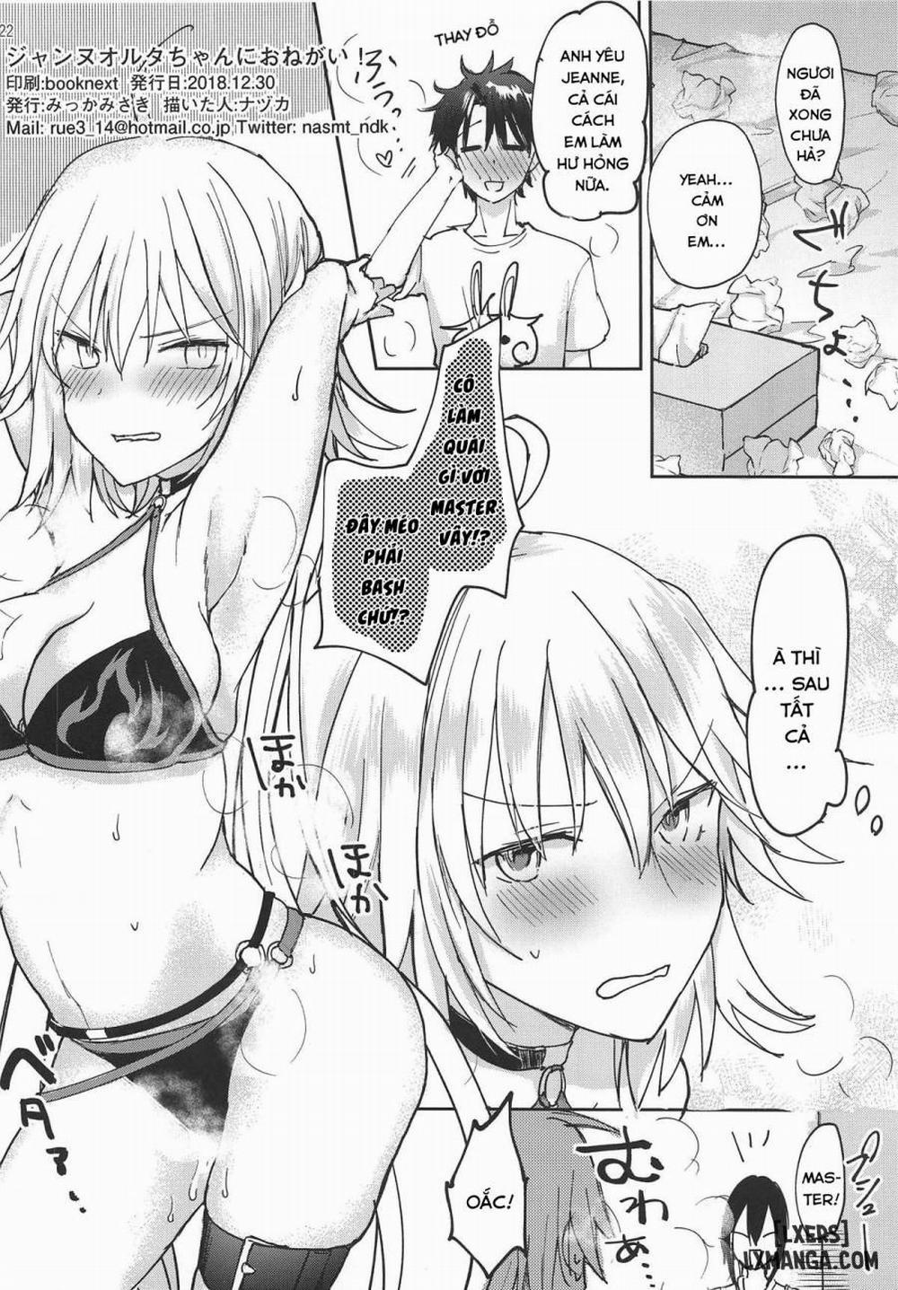 Jeanne Alter-chan ni Onegai Oneshot trang 20