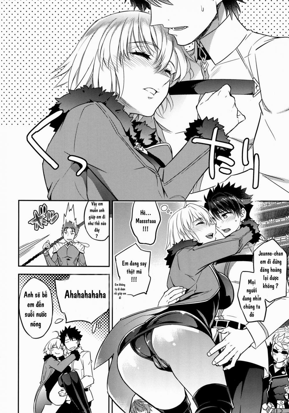 Jeanne Alter-chan to Yopparai Onsen (Fate/Grand Order) Chương Oneshot Trang 5