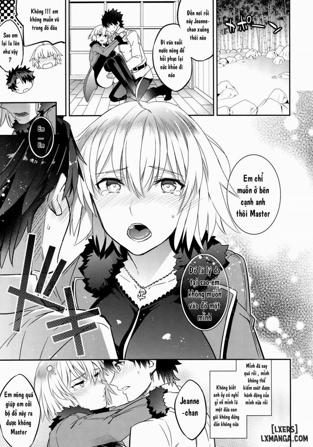 Jeanne Alter-chan to Yopparai Onsen Oneshot trang 4