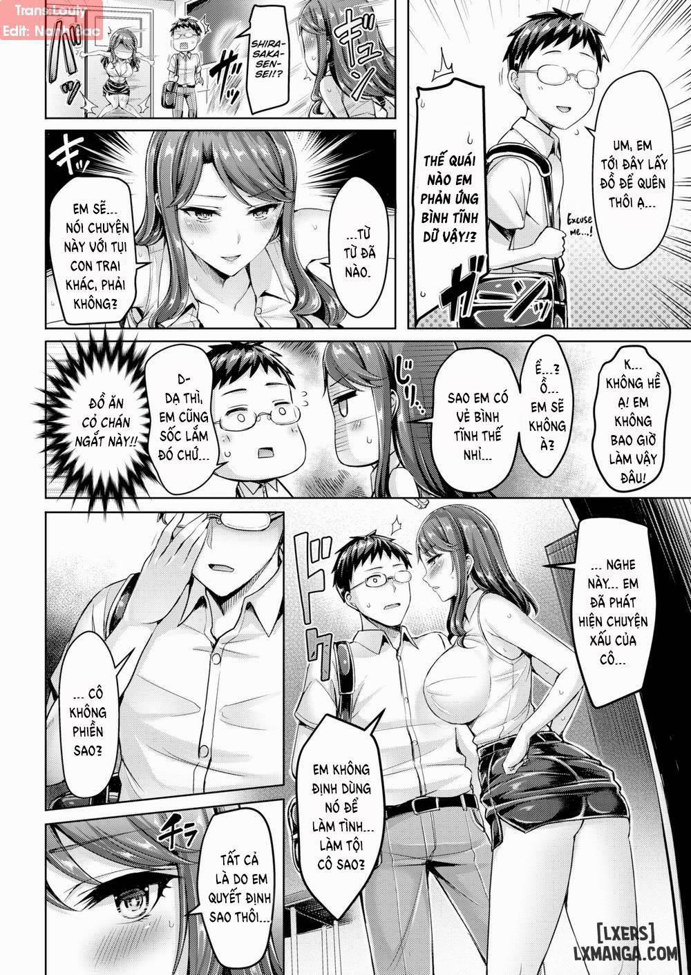 Jerk Off to Shirasaka-sensei Chương Oneshot Trang 4