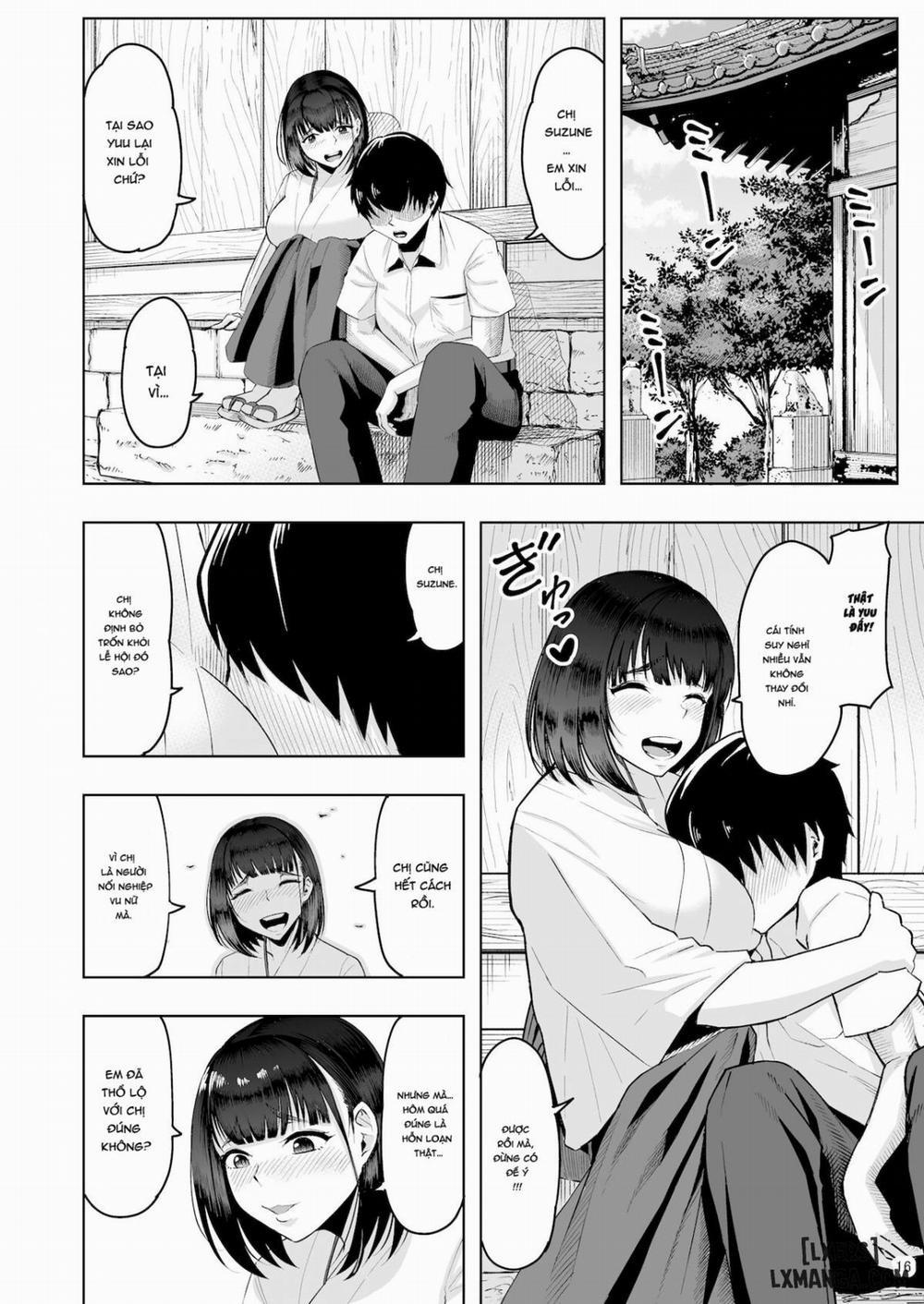 Jimoto no Miko no Suzune-san Owaranai Houshi Matsuri Hen Chương Oneshot Trang 17