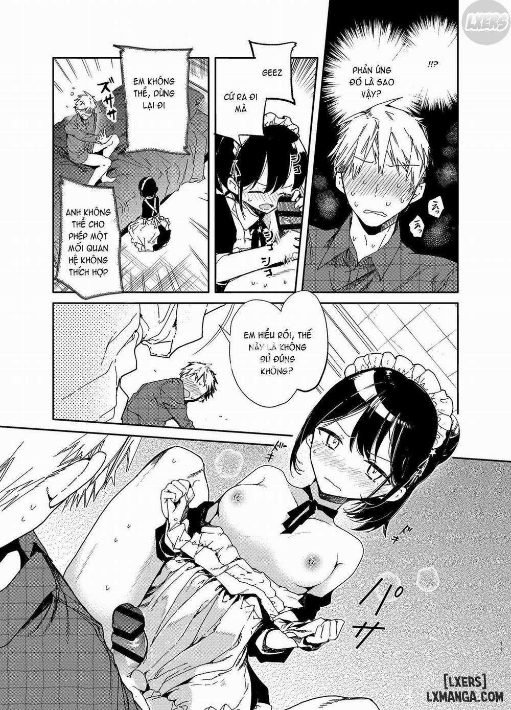 Jitome Maid-san to Love Love Ecchi Oneshot trang 10