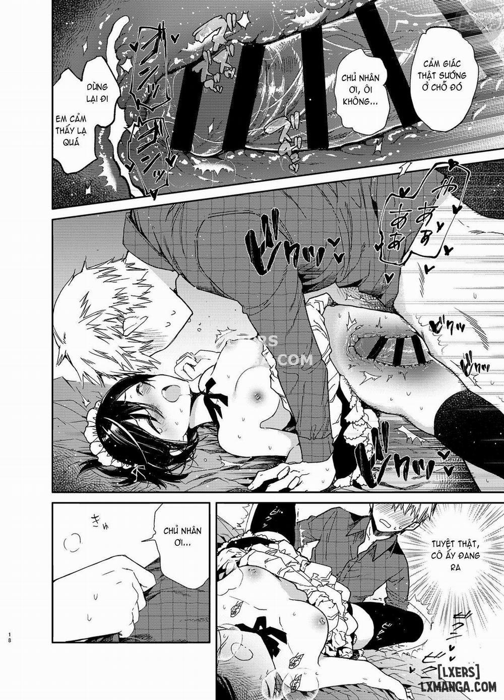 Jitome Maid-san to Love Love Ecchi Oneshot trang 17