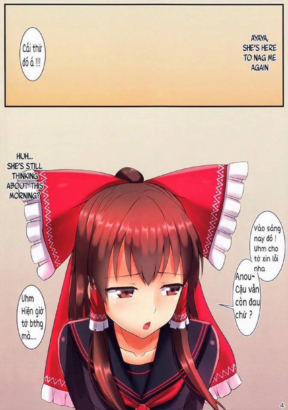 JK Reimu to Kyoushitsu H ~Moshi Hakurei Reimu ga, Tsundere de Hinnyuu na Osananajimi Dattara (Touhou Project) Chương Oneshot Full Color Trang 6