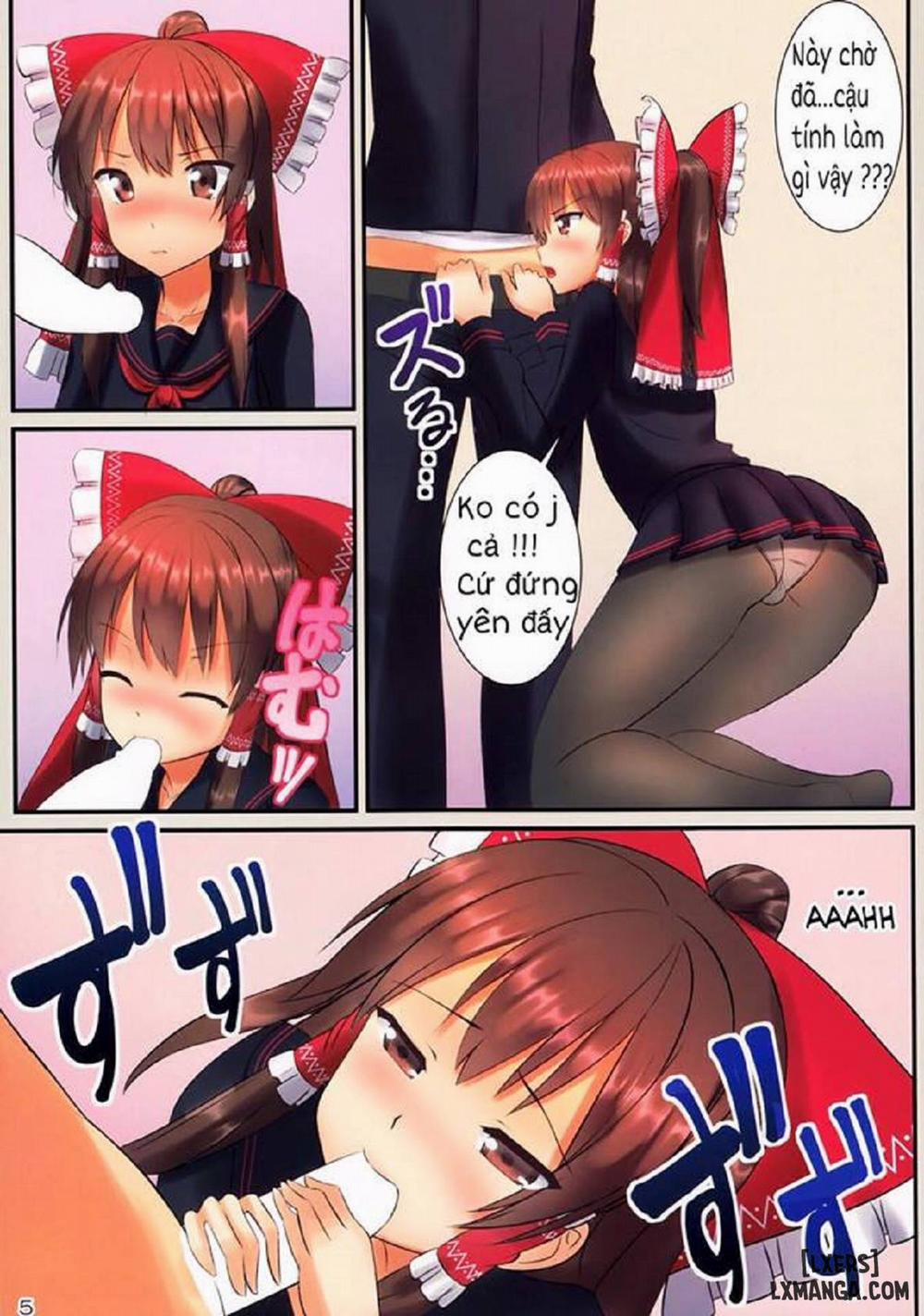 JK Reimu to Kyoushitsu H Oneshot trang 5