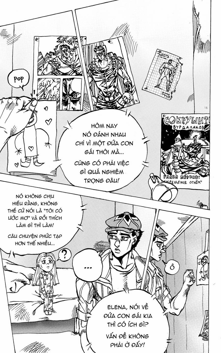 Jojo’s Bizarre Adventure: Moscow Calling Chương 3 Trang 34