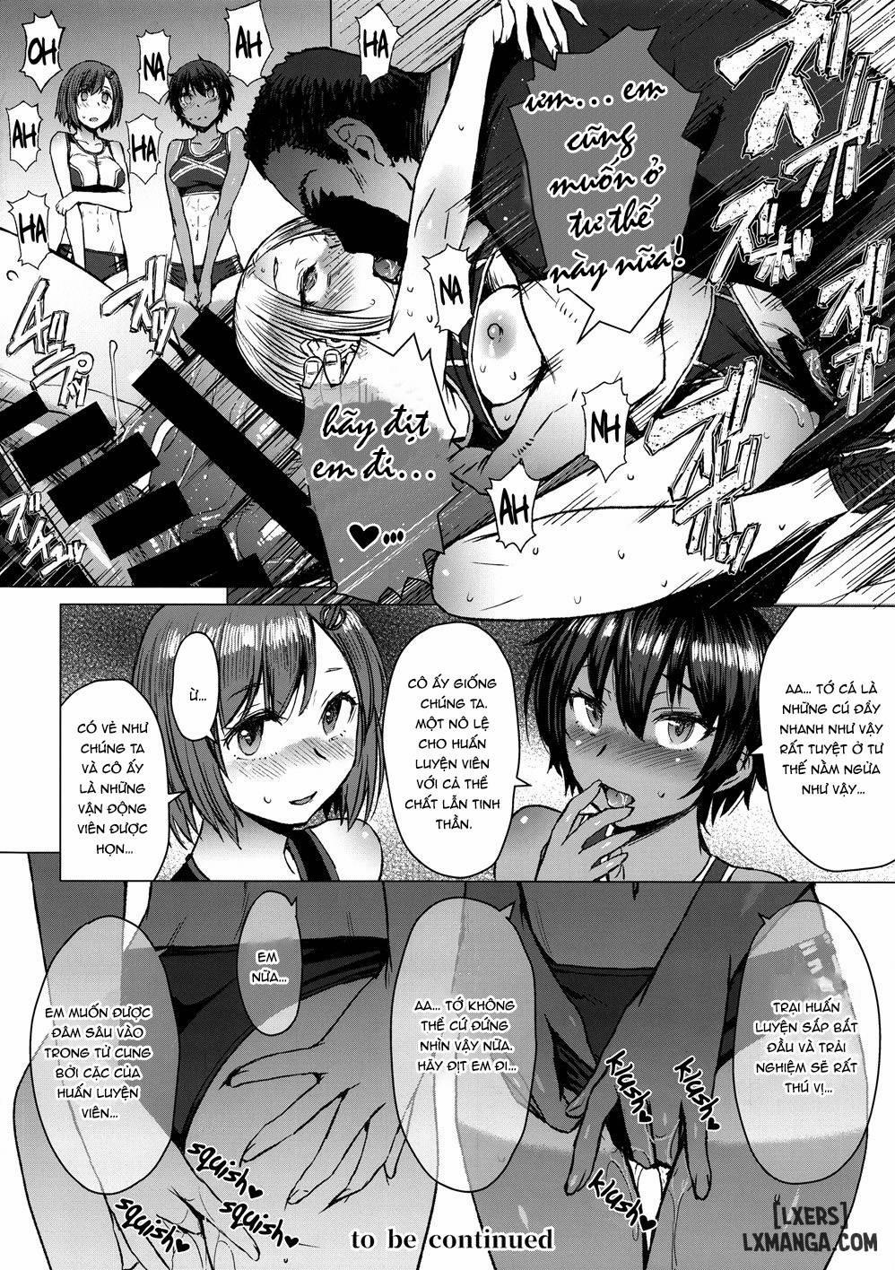 Joshi rikujou koubi 3 Oneshot. trang 24