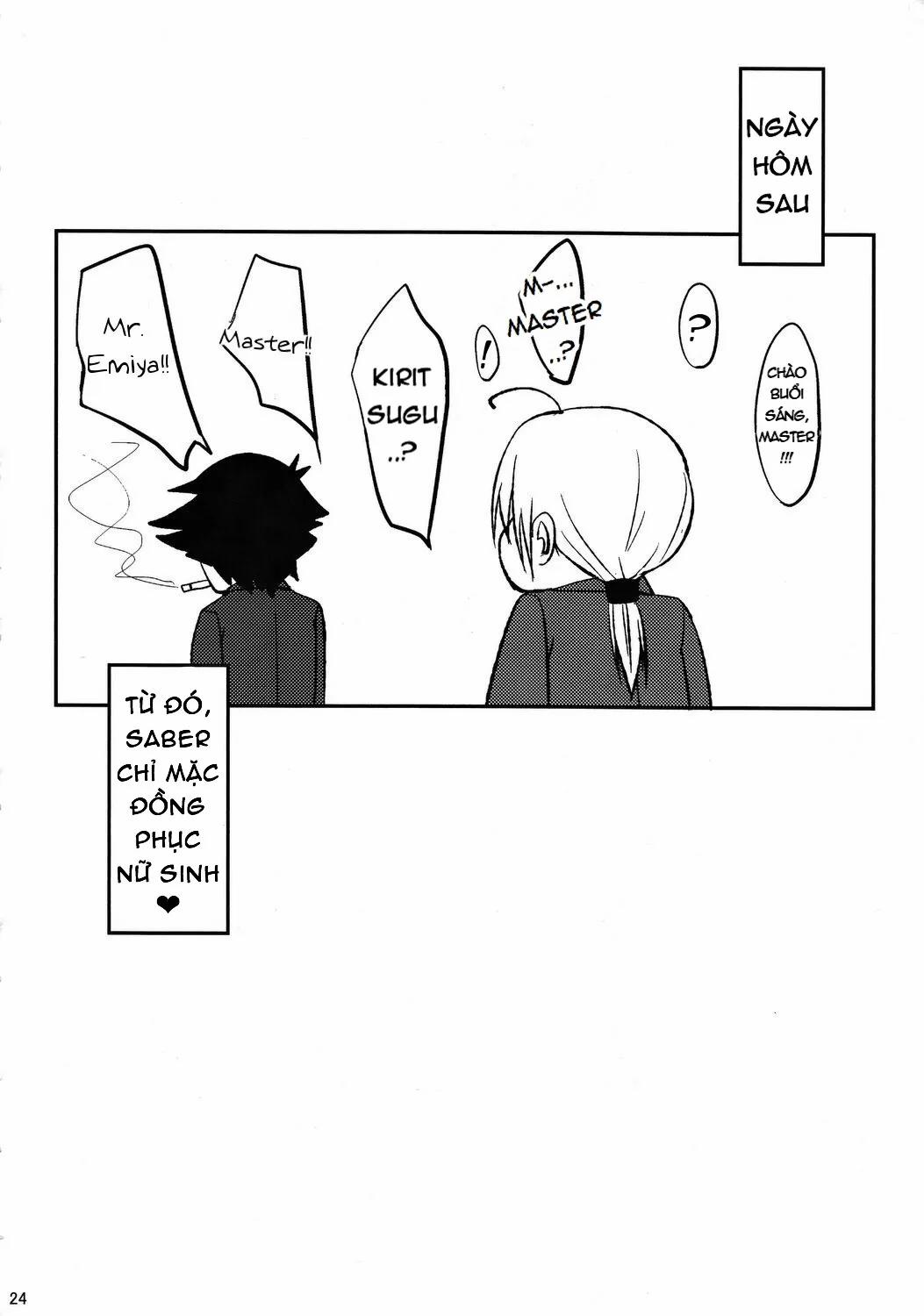 Joshikou Saber (Fate/Zero) OneShot trang 23
