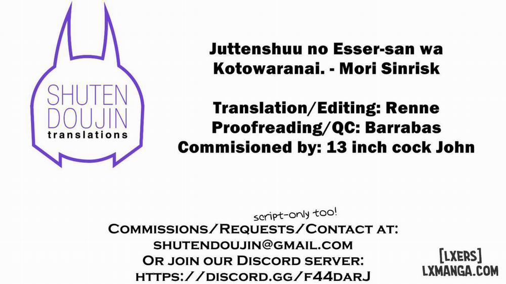 Juttenshuu no Esser-san wa Kotowaranai Oneshot trang 28