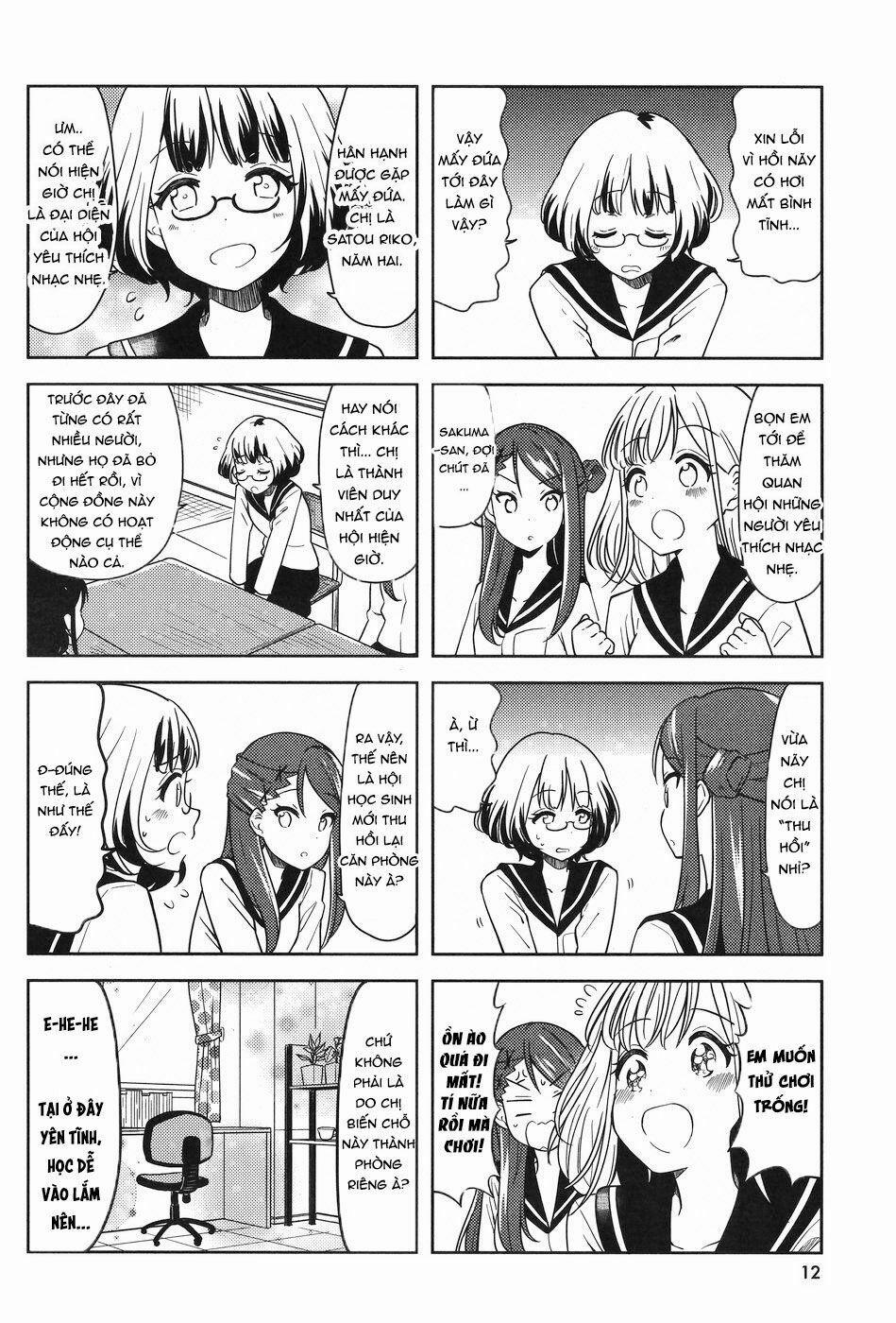 K-On Shuffle 1 trang 8