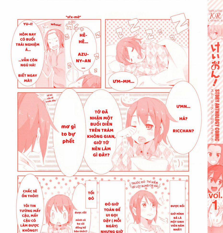 K-On! Story Anthology Comic Chương 1 Trang 2