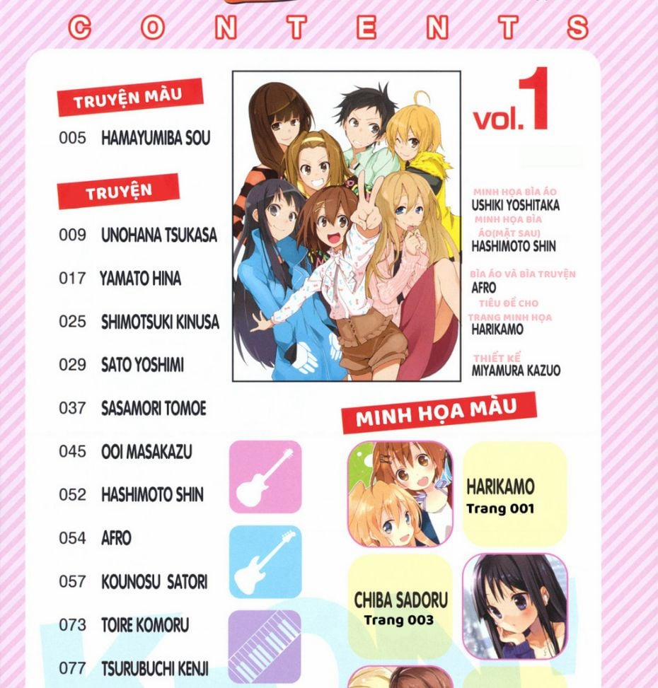 K-On! Story Anthology Comic Chương 1 Trang 4