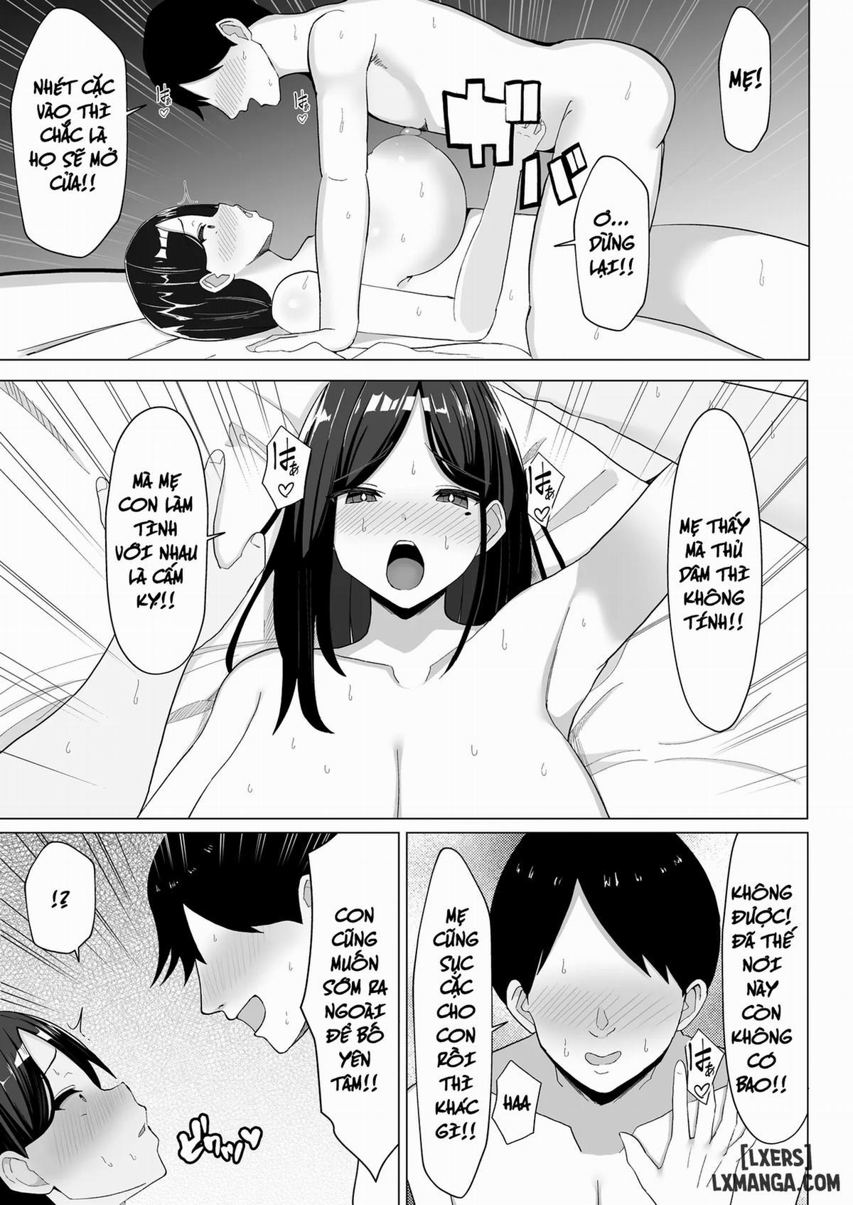 Kaa-chan to Sex Shinai to Derarenai Heya ~Kuchiurusai Haha to Hankouki no Ore~ 1 trang 23