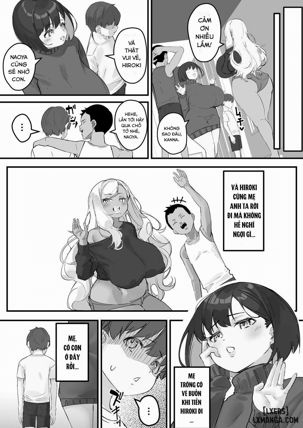 Kaa-san ga Aitsu no Nikubenki ni Natta Hi 3 Oneshot. trang 12